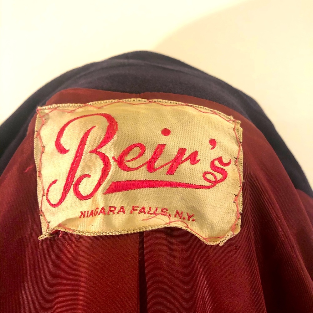 Beir’s Original Vintage Designer Coat